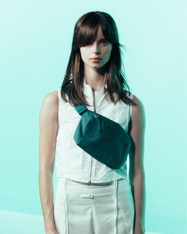 Douchebags Freya Fanny Pack L Midnight Teal