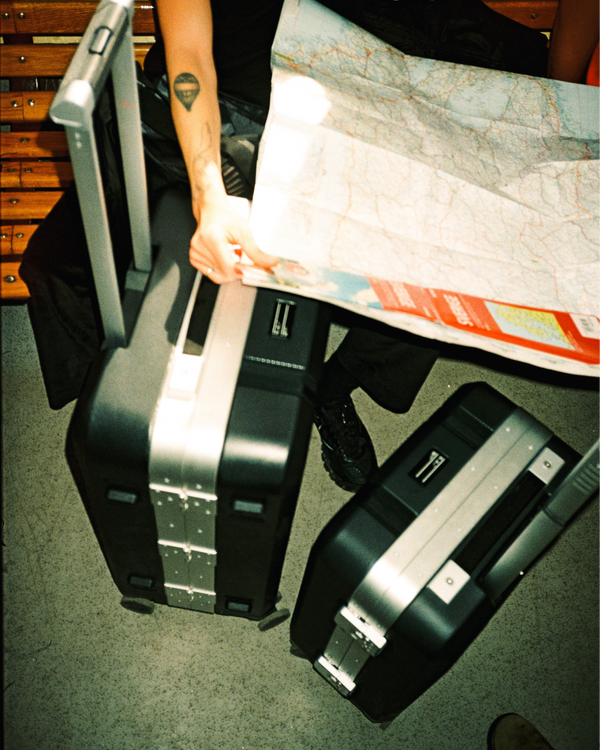 Douchebags Getaway Pro Luggage Bundle Silver