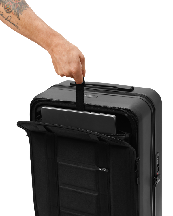 Douchebags Ramverk Front-access Carry-on Black Out