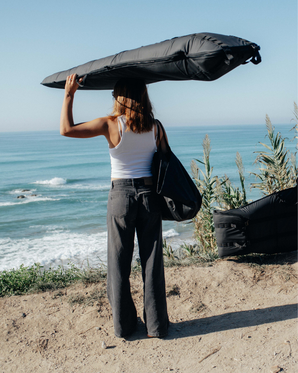 Douchebags Surf Daybag Single Mid-length Black Out