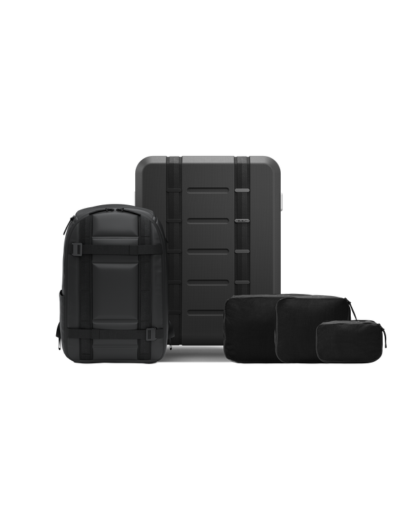 douchebags Weekender Pro Luggage Bundle Silver