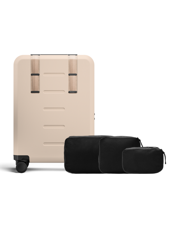 douchebags Frequent Flyer Luggage Bundle Fogbow Beige