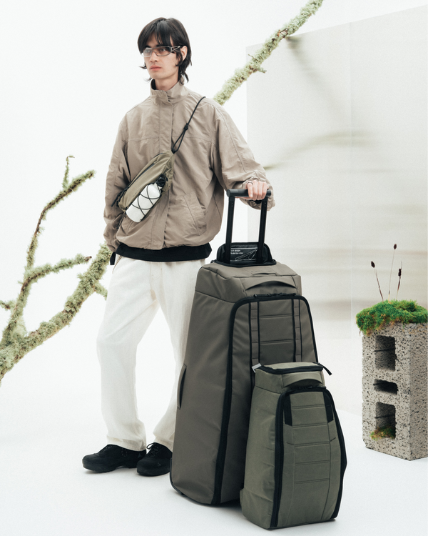 Douchebags Hugger Roller Bag Check-in 90L Forest Green