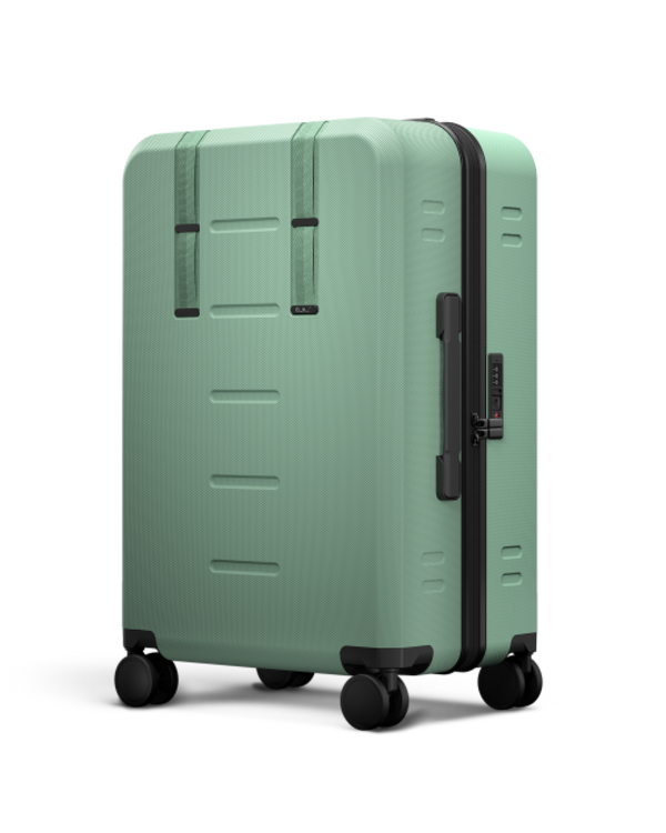 douchebags Ramverk Check-in Luggage Medium Green Ray