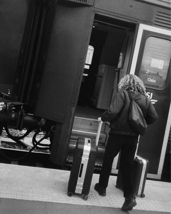 Douchebags Ramverk Pro Check-in Luggage Medium Silver