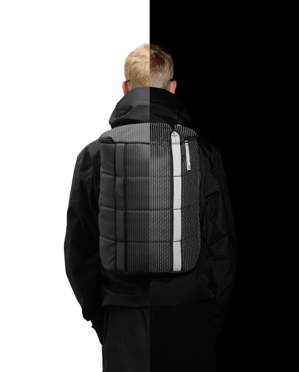 Douchebags Roamer Duffel Backpack 25L Reflective Black