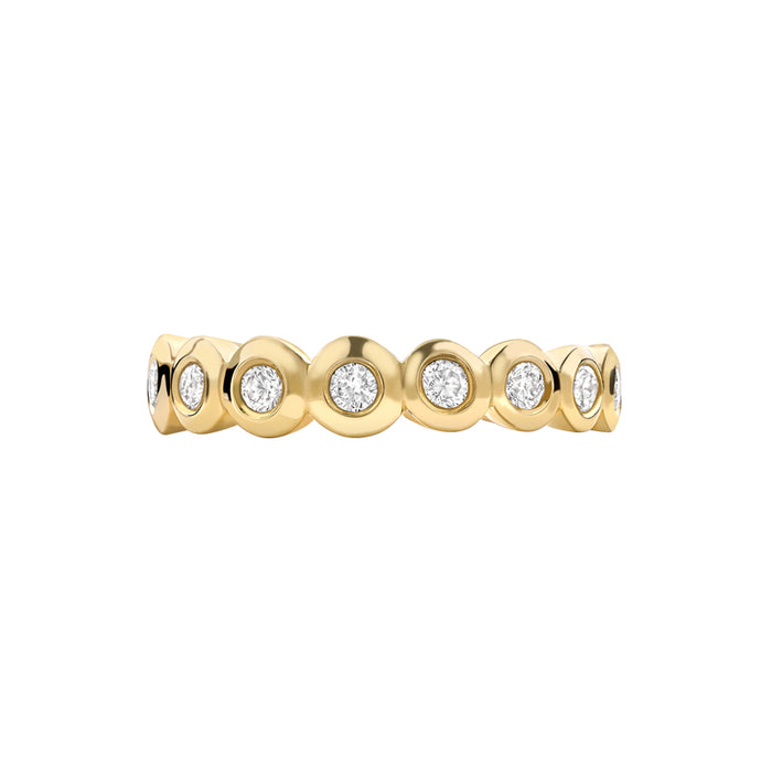 Dower & Hall 18k Gold Dotty Full Eternity Ring - 0.50CT
