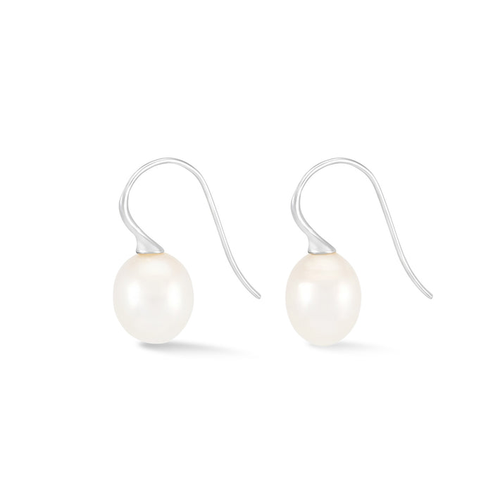 Dower & Hall 9k Gold & South Sea Pearl Waterfall Earrings