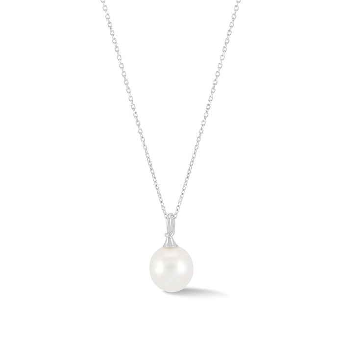 Dower & Hall 9k Gold & South Sea Pearl Waterfall Pendant