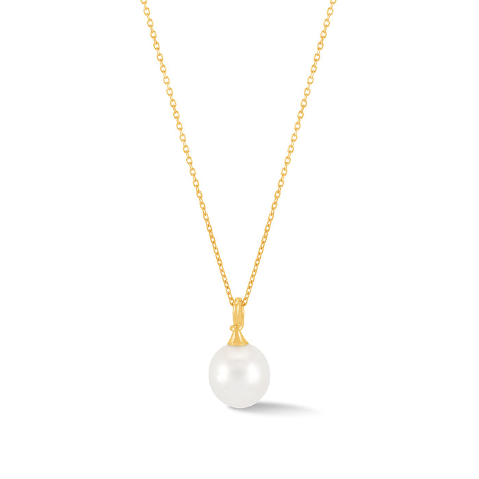 dower & hall 9k Gold & South Sea Pearl Waterfall Pendant