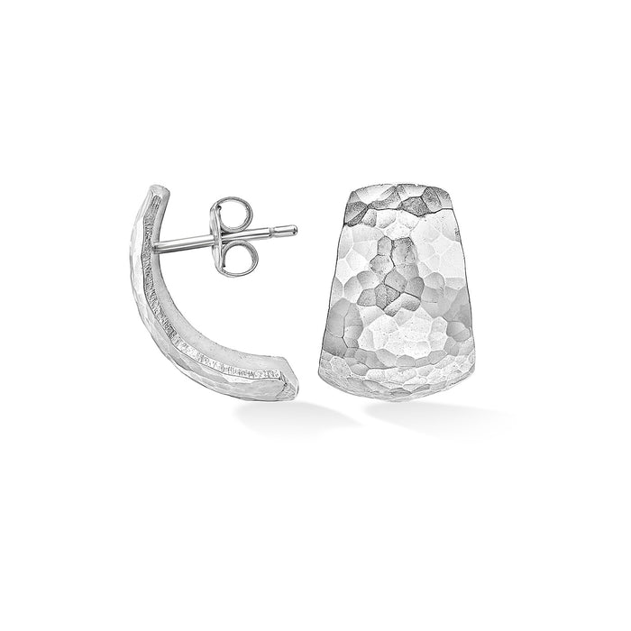Dower & Hall Chunky Tapering Half Hoop Nomad Earrings