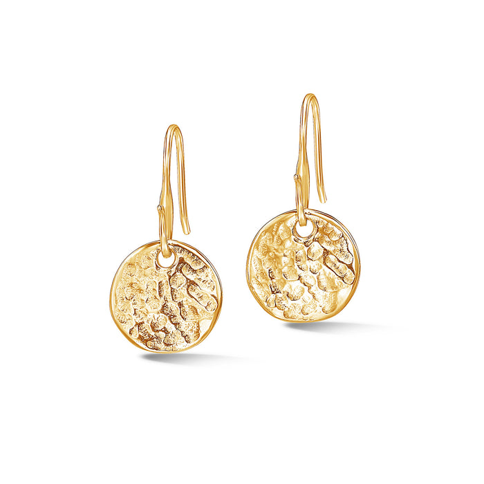 Dower & Hall 13mm Disc Nomad Earrings
