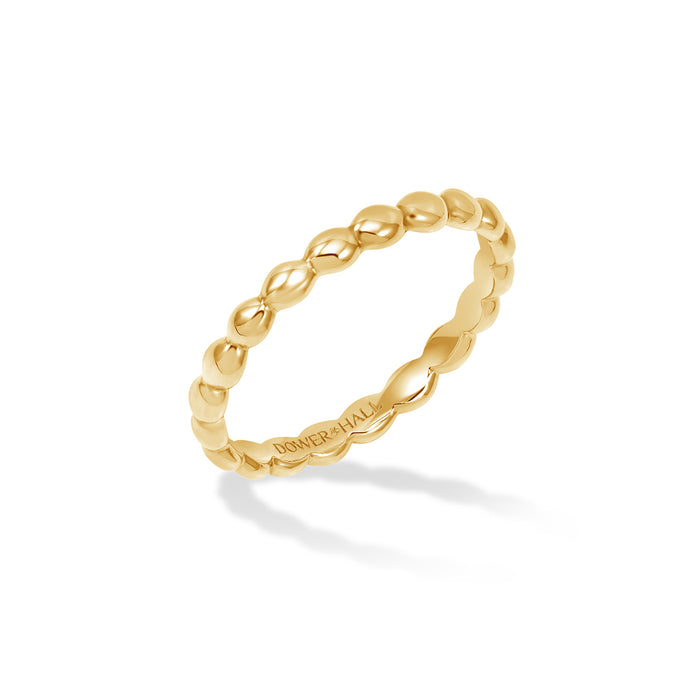 dower & hall 14k Bubbles Narrative Band