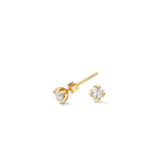 dower & hall 14k Gold & Diamond Star Studs