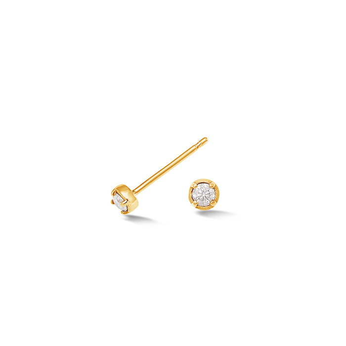 dower & hall 14k Stargazer Diamond Studs