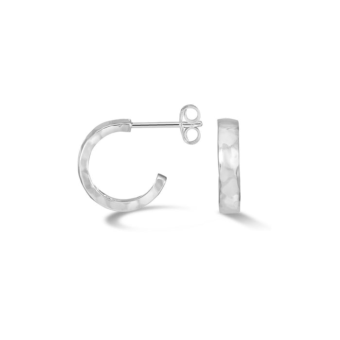 dower & hall 14mm Hammered Nomad Hoops