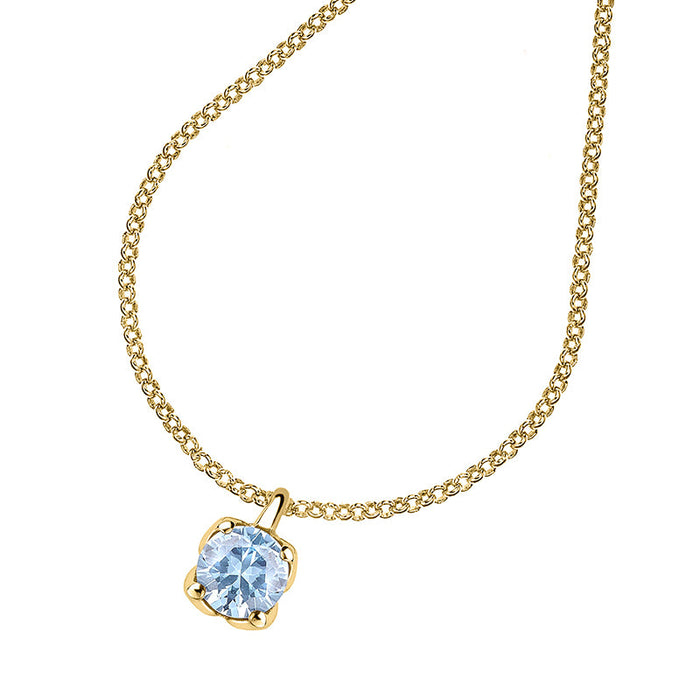 dower & hall 18k Aquamarine Stargazer Pendant - 0.90ct