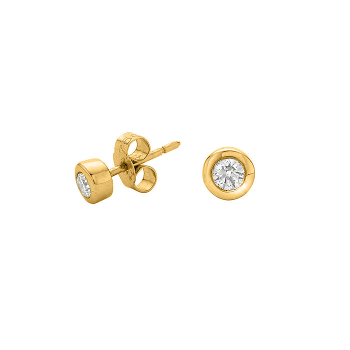 dower & hall 18k Gold & Diamond Cascade Studs