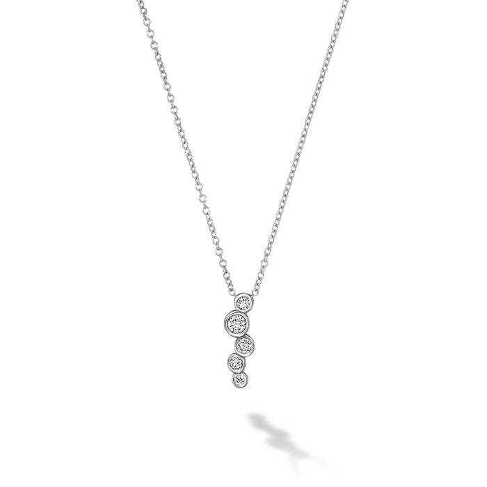 dower & hall 18k Gold & Diamond Small Cascade Pendant