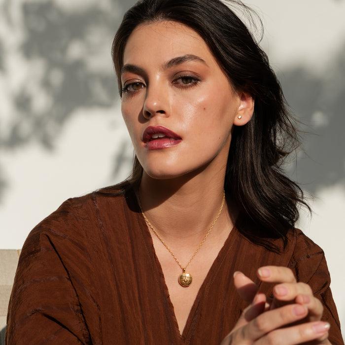 Dower & Hall 3mm White Sapphire Dewdrop Studs