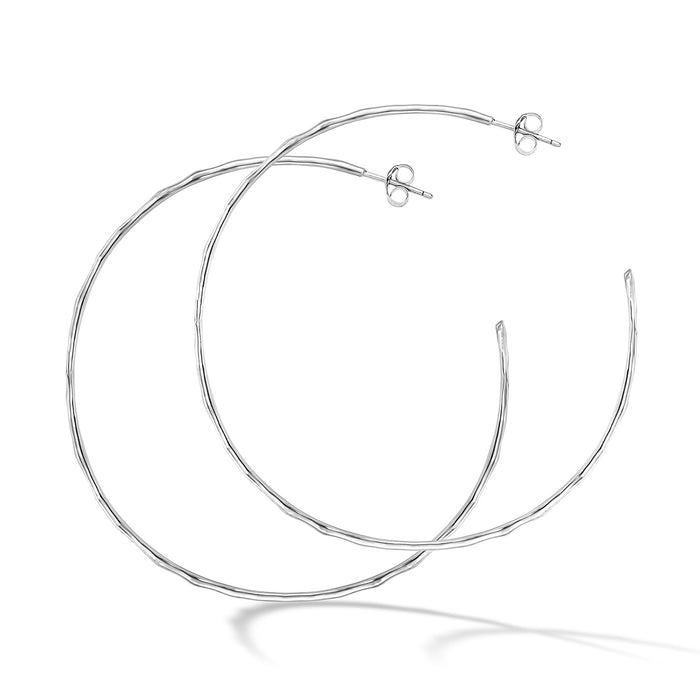 Dower & Hall 75mm Hammered Nomad Hoops