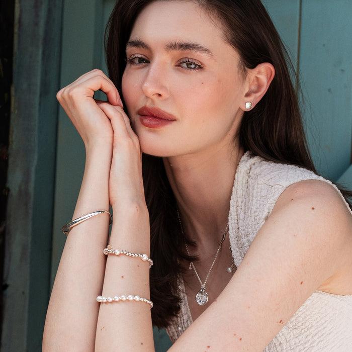 Dower & Hall 'Aura' Pearl Misanga Bracelet