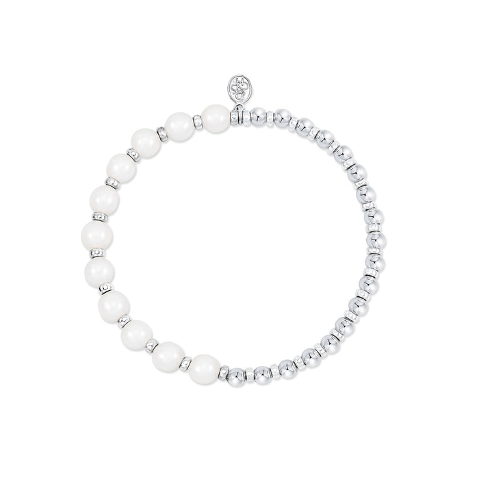 dower & hall 'Aura' Pearl Misanga Bracelet