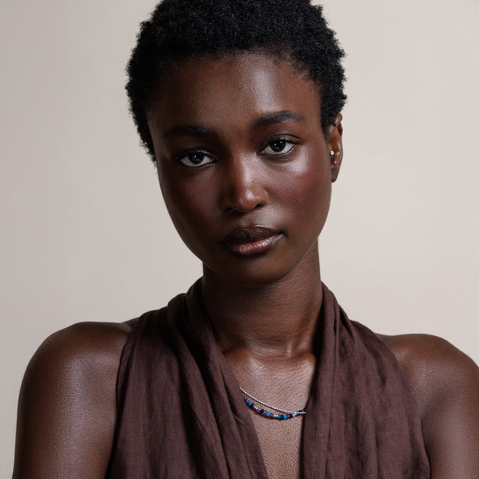 Dower & Hall Bluebell Orissa Necklace