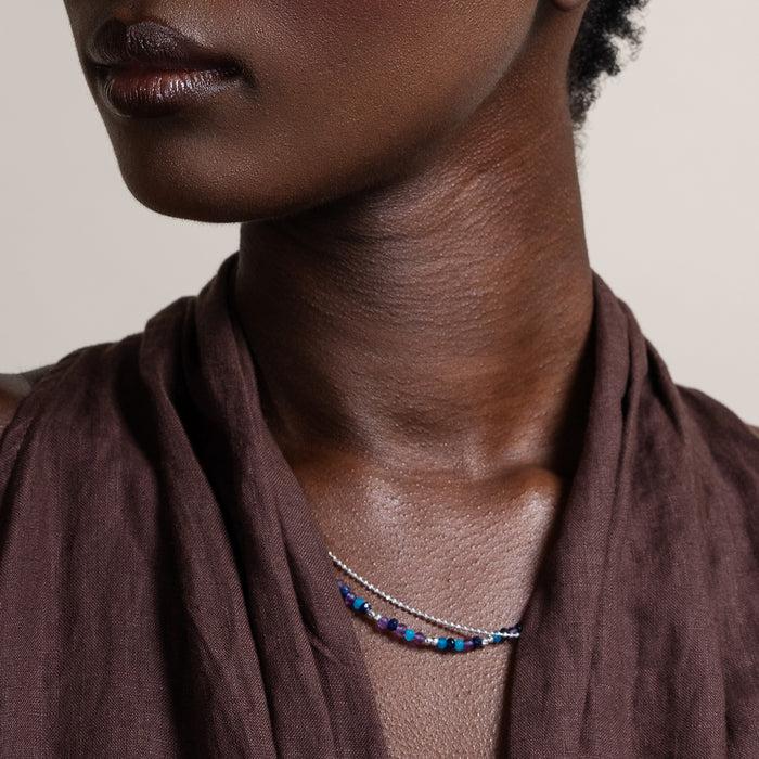 Dower & Hall Bluebell Orissa Necklace