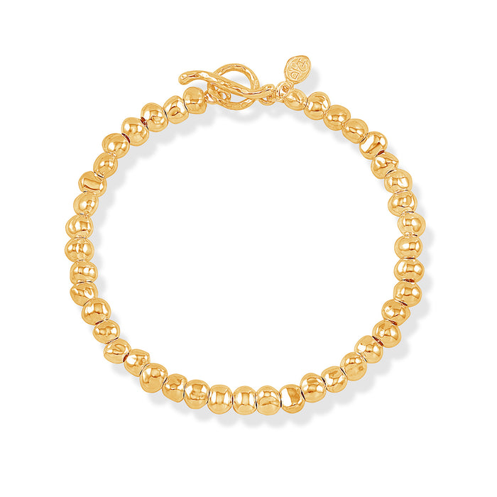dower & hall Chunky Signature Nugget Bracelet