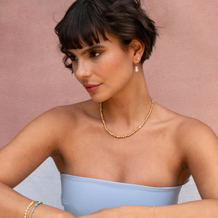 Dower & Hall Chunky Signature Nugget Necklace