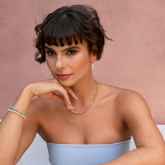 Dower & Hall Chunky Signature Nugget Necklace