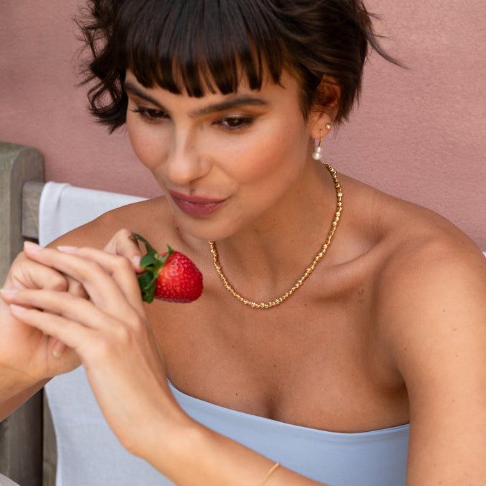 Dower & Hall Chunky Signature Nugget Necklace