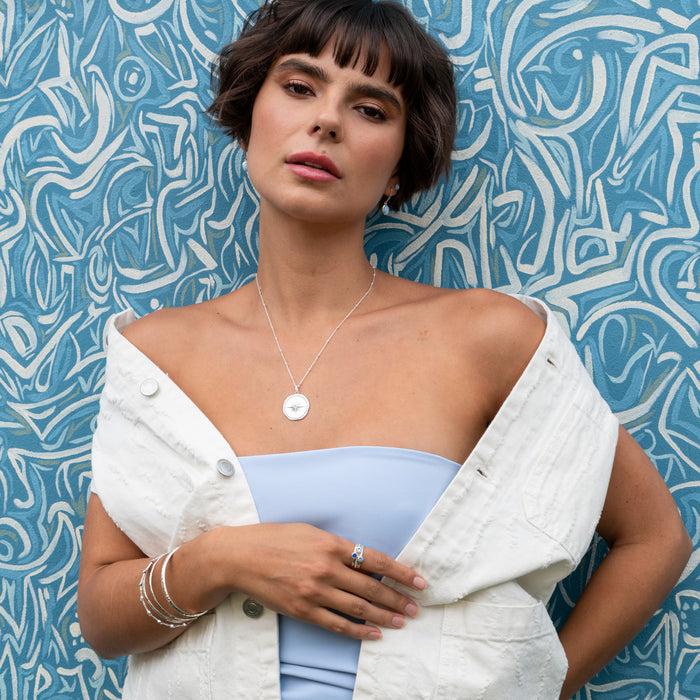 Dower & Hall Cosmic Twinkle Stacking Rings