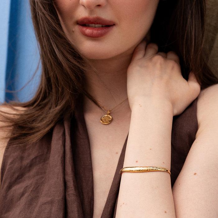 Dower & Hall Curved Nomad Cuff Bangle