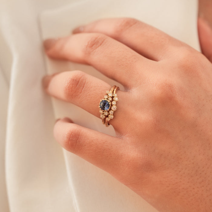 Dower & Hall Diamond Stargazer Wraparound Ring