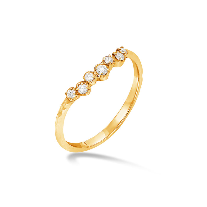 Dower & Hall Diamond Stargazer Wraparound Ring