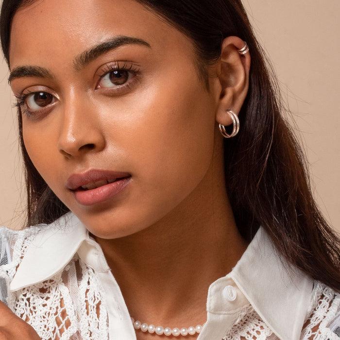 Dower & Hall Double Bar Nomad Ear Cuff