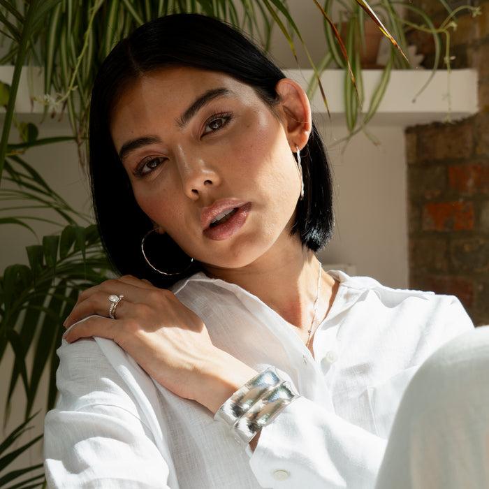 Dower & Hall Double Concave Nomad Cuff