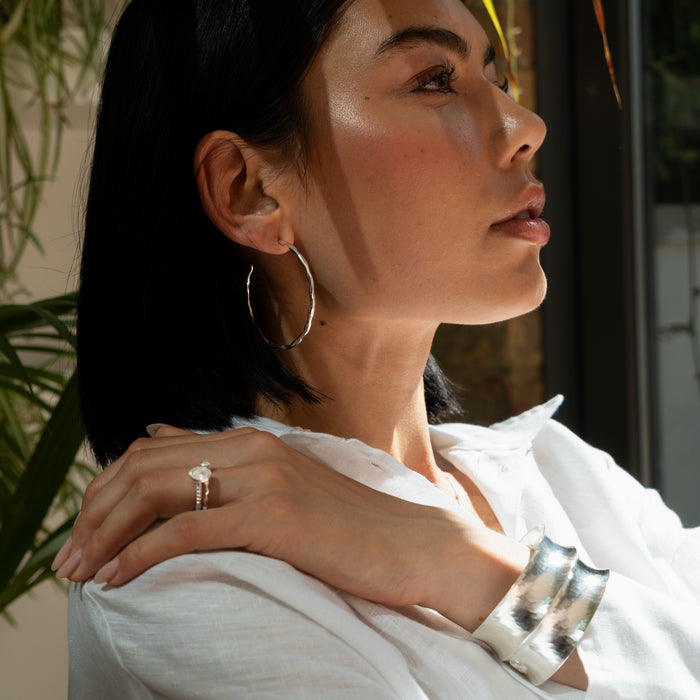 Dower & Hall Double Concave Nomad Cuff