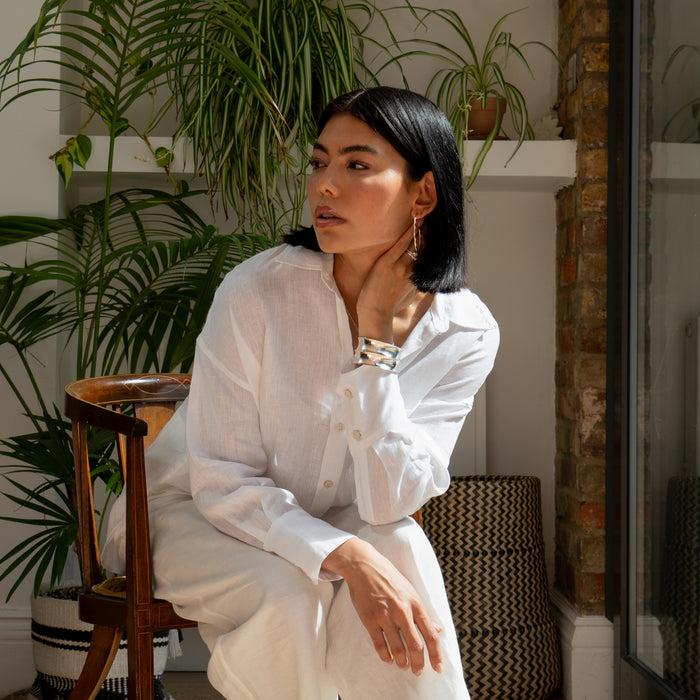 Dower & Hall Double Concave Nomad Cuff