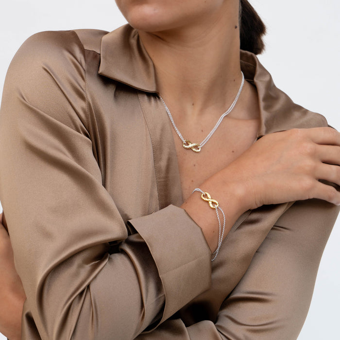 Dower & Hall Entwined Infinity Bracelet