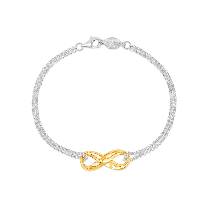 dower & hall Entwined Infinity Bracelet