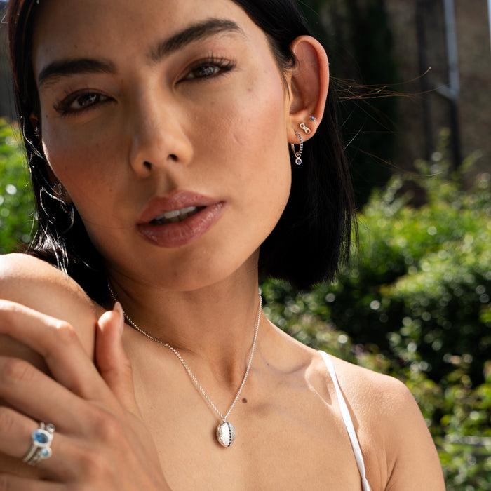 Dower & Hall Entwined Infinity Studs