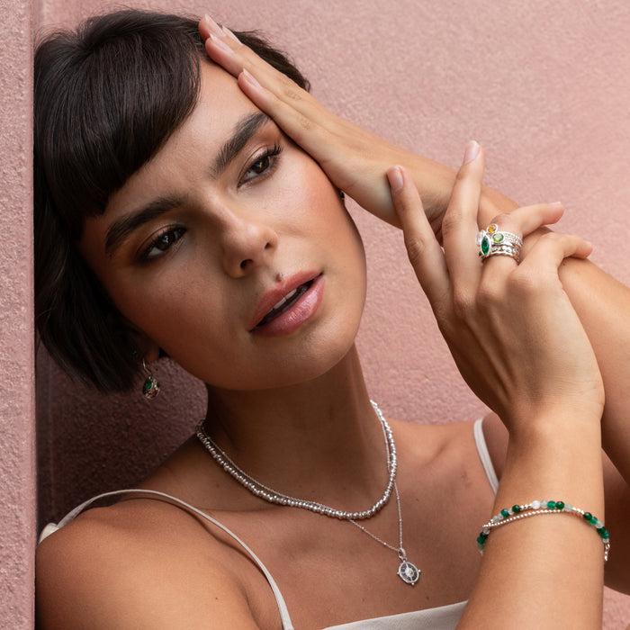 Dower & Hall Envy Twinkle Stacking Rings