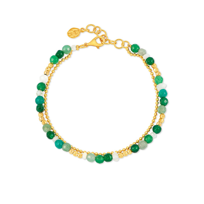 dower & hall Evergreen Orissa Bracelet