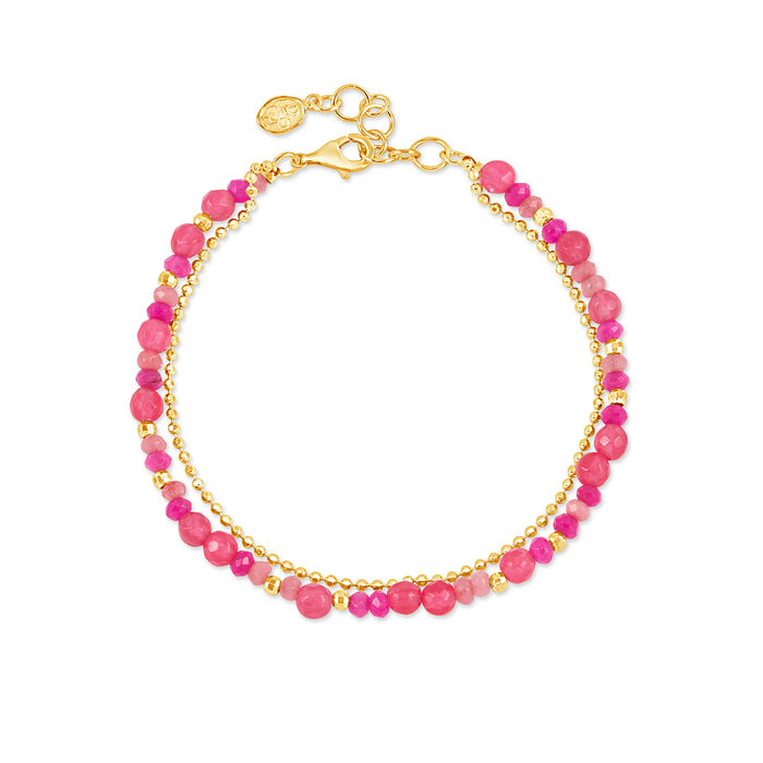dower & hall Flamingo Orissa Bracelet