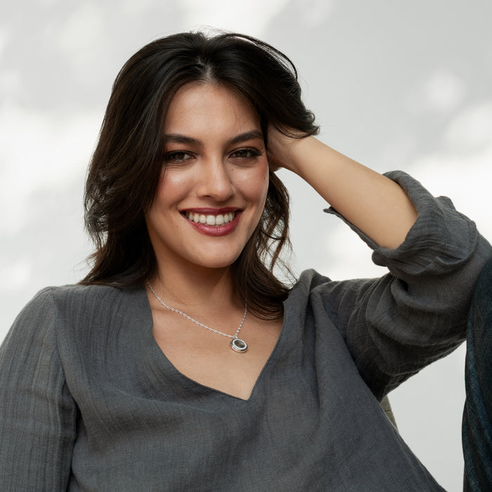 Dower & Hall Gleam Sapphire Locket