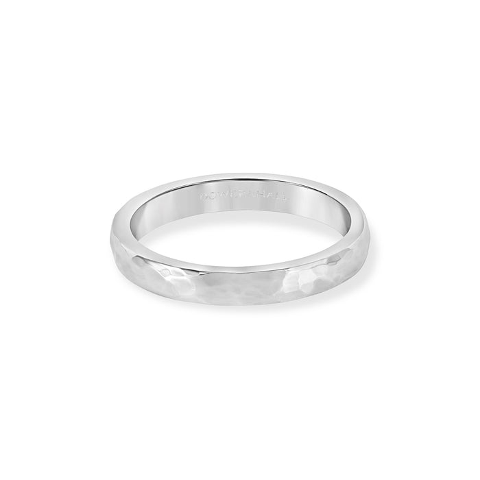 Dower & Hall Hammered Twinkle Ring