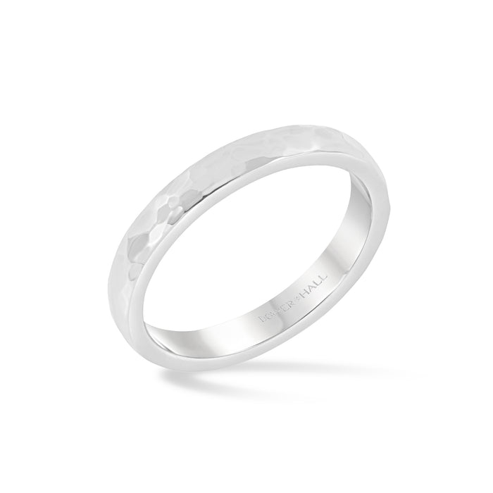 dower & hall Hammered Twinkle Ring